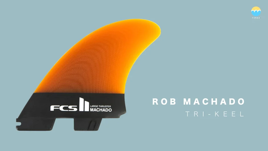 FCS2 ROB MACHADO TRI-KEEL（ロブ マチャド トライキール）フィンの 