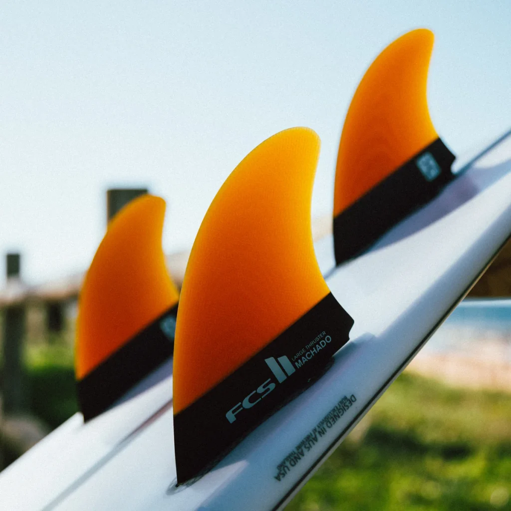 ROB MACHADO TRI-KEEL（ロブ マチャド トライキール）フィンを「 Firewire「Glazer」との組み合わせ