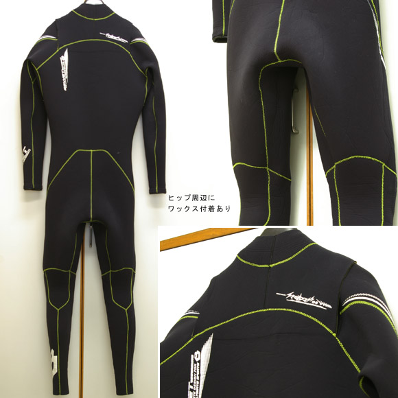 BEWET SEABASS フル 中古ウェットスーツ リア部 bno9629157b