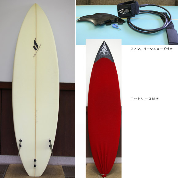 THE SEADREAM 中古ショートボード bottom bno9629180b