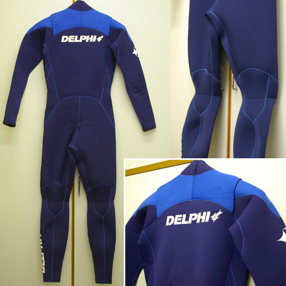 DELPHI フルスーツ 中古ウェットスーツ リア部 bno9629228b