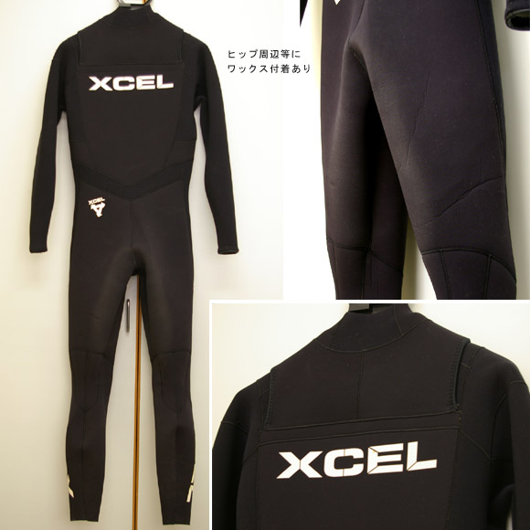 XCEL フルスーツ 中古ウェットスーツ リア部 bno9629240b