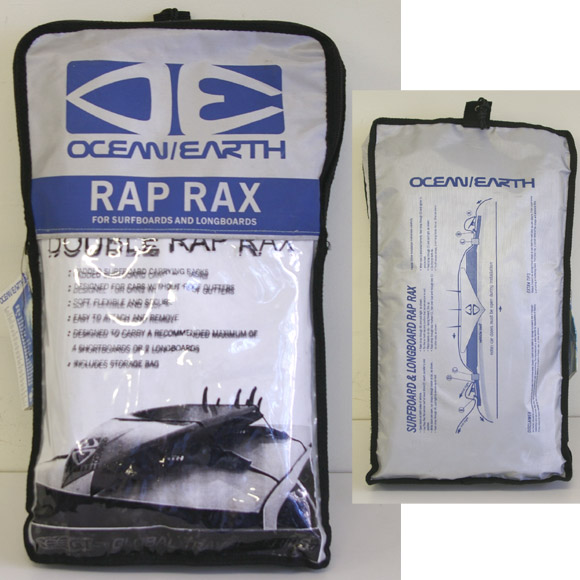 OCEAN & EARTH DOUBLE RAP RAX サーフボード用 中古ソフトキャリア bno9629255a