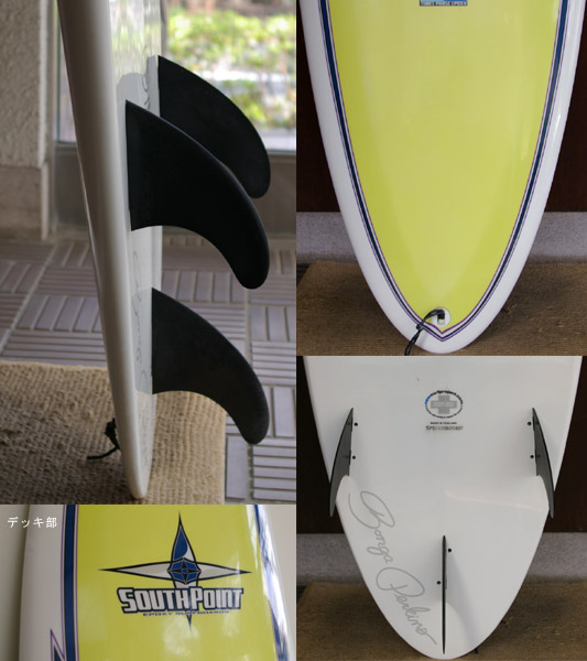 SOUTHPOINT SCHAPER ボンガモデル 中古ファンボード fin/tail bno9629280c