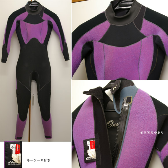 O'NEILL セミドライ(女性用) 中古ウェットスーツ detail bno9629299c