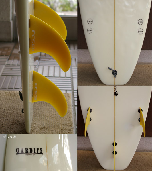 CARDIFF 激安 中古ファンボード fin/tail bno9629306c