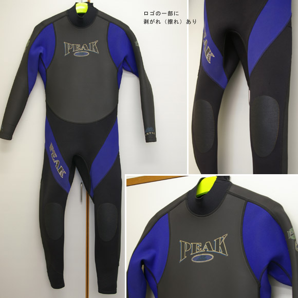 PEAK 3/2mmフルスーツ MS 中古ウェットスーツ bno9629313a