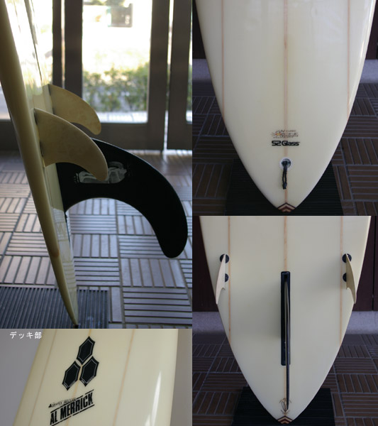 THE SURF AL MERRIC 中古ロングボード fin/tail bno9629334c