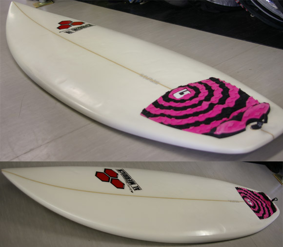 AL MERRIC Flyer-F  中古ショートボード deck-detail bno9629355d