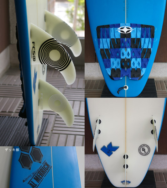 AL MERRIC K-BOARD 中古ショートボード fin/tail bno9629384c