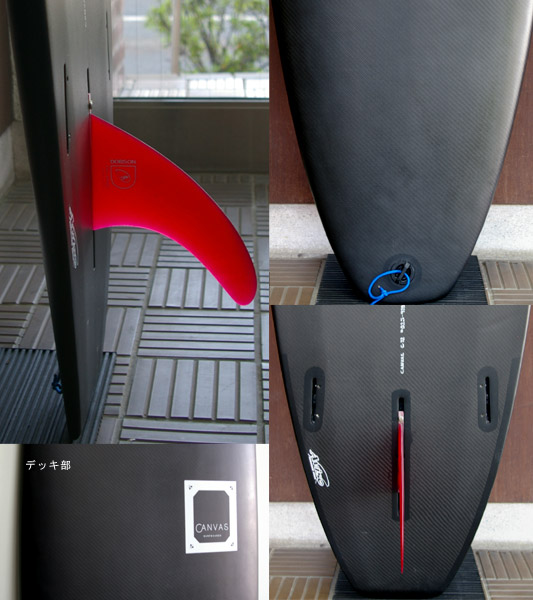 AVISO CANVAS Mini Noserider 中古ファンボード 6`12 fin/tail bno9629387c