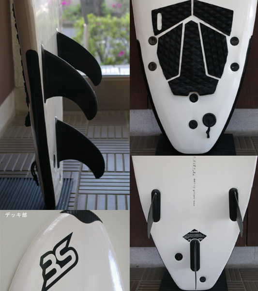 BS ソフトサーフボード 中古ファンボード 6`4 fin/tail bno9629397c