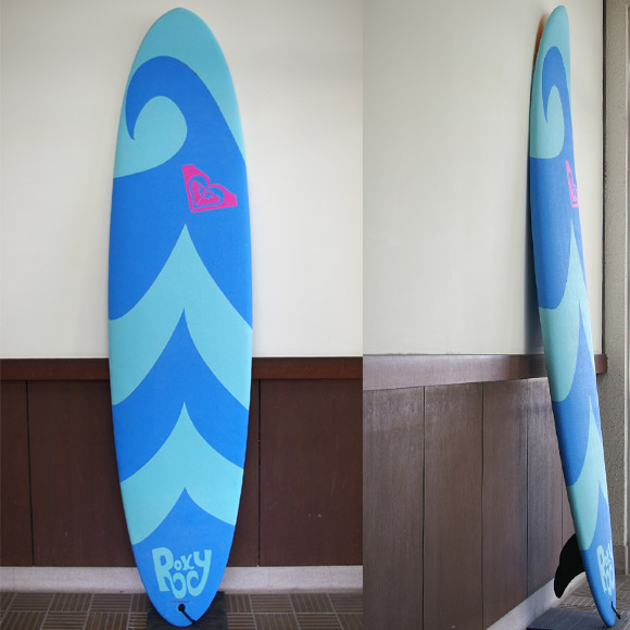 SURFTECH ROXY SOFTOP SWIRL 中古ファンボード 7`6 (No.9629467 