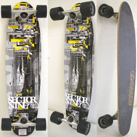 SECTOR9 CITY CRUSHER Complete 中古スケートボード bno9629478a