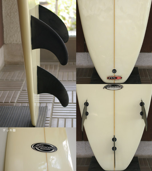 ABRAXAS 中古ファンボード 7`2 fin/tail bno9629486c