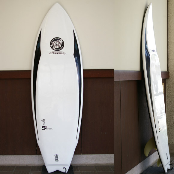 サンタクルーズ Santa Cruz G-DECK 中古ショートボード 5`5 (No