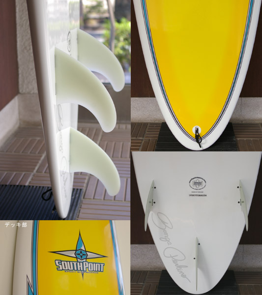 SOUTHPOINT SCHAPER　ボンガモデル 中古ファンボード fin/tail bno9629497c