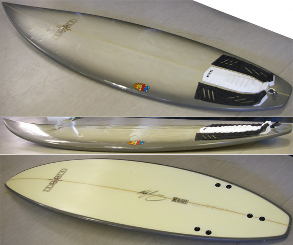 DHD / MICK FANNING JAPAN MODEL中古ショートボード condition bno9629504d