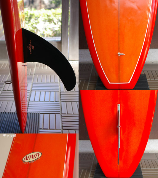 INFINITY 中古ロングボード 9`0 fin/tail bno9629505c