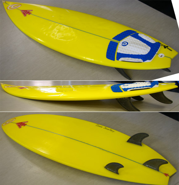 GULL 中古ショートボード 5`9 condition bno9629509d