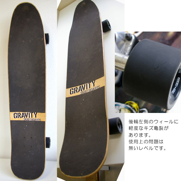 GRAVITY Brad Edwards 40 中古スケートボード deck bno9629532b