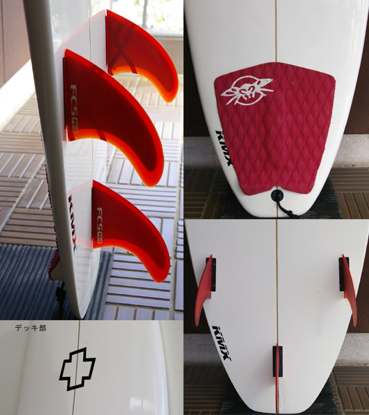 KLYMAXX 中古ファンボード 6`11 fin/tail bno9629553c