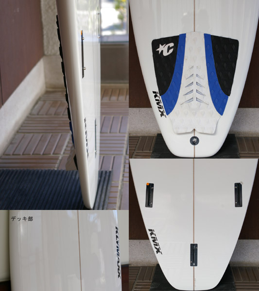 KLYMAXX EPOXY 中古ショートボード 6`5 fin/tail bno9629567c