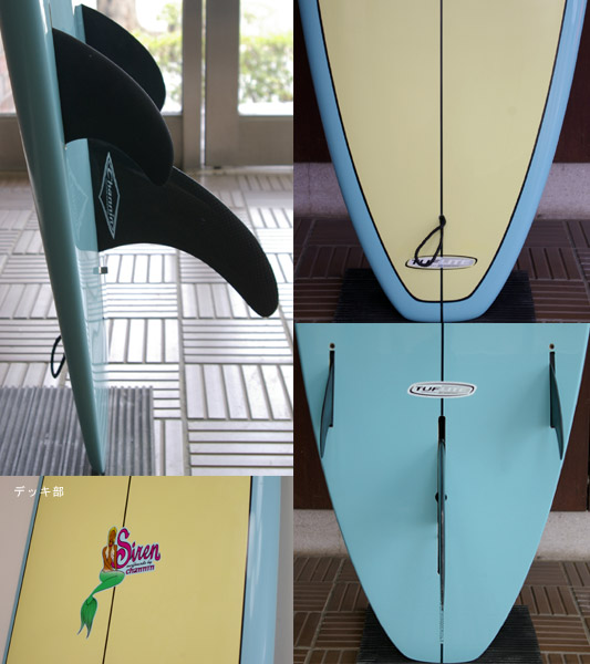 SURFTECH SIREN 中古ロングボード 9`0 fin/tail bno9629582c