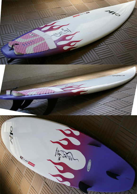 M10 RATBOY SURFTECH 中古ショートボード 6`1 condition bno9629613e