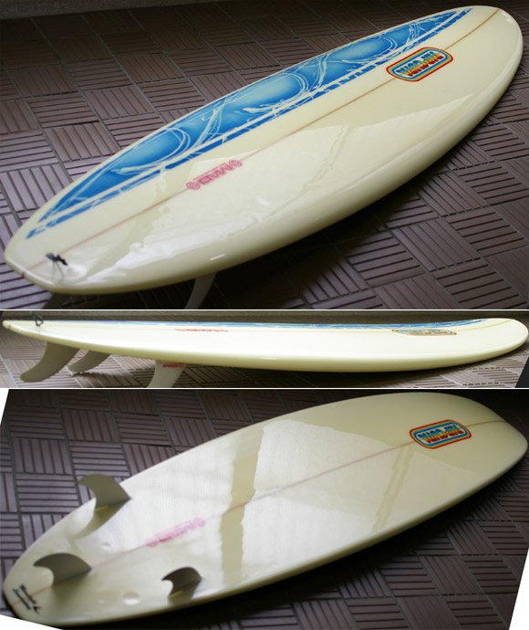 RIPCURL MAD 中古ファンボード 7`4 condition bno9629623e