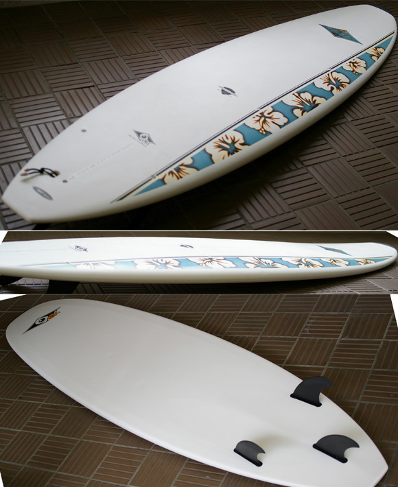 BIC SPORT Mini Malibu 中古ファンボード 7`3 condition bno9629631e