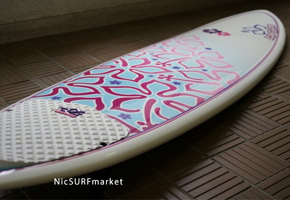 NSP surfbetty 中古ファンボード 6`8 EPOXY bno9629638d