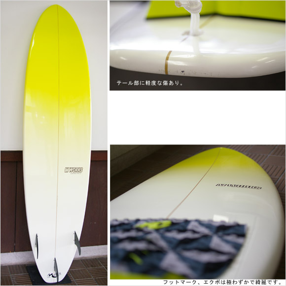 M-WORKS 中古ファンボード 7'0 EPS bottom bno9629639b