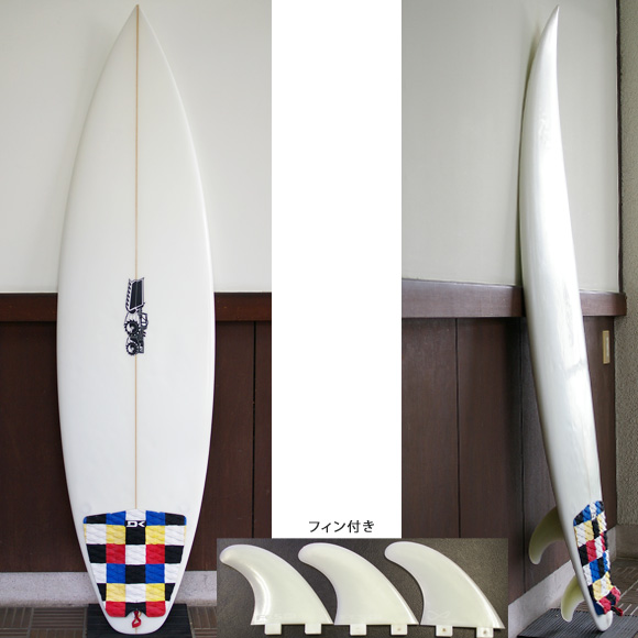 JS COMBAT 2 中古ショートボード 5`11 deck bno9629645a