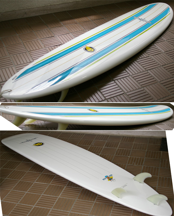 SOUTH POINT Dowing Mini-hune 中古ファンボード 7`7 condition bno9629646e