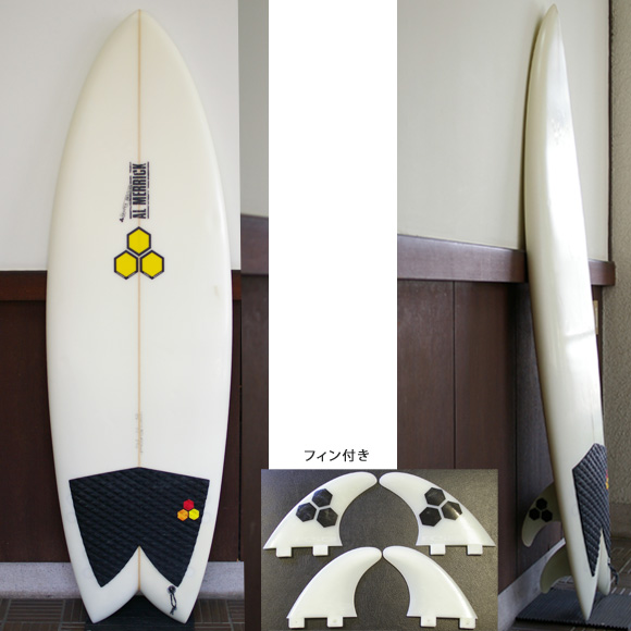 アルメリック FISHCUIT 中古ショートボード 5`6 deck bno9629647a