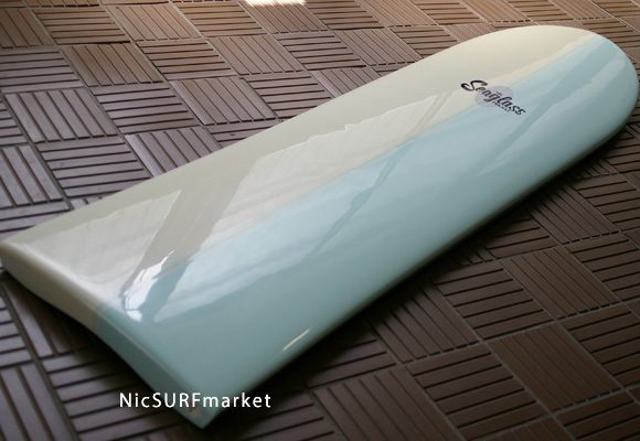 SEAGLASS フィンレス Alaia 中古サーフボード MINI TUNA 5`3 SLX bno9629656d