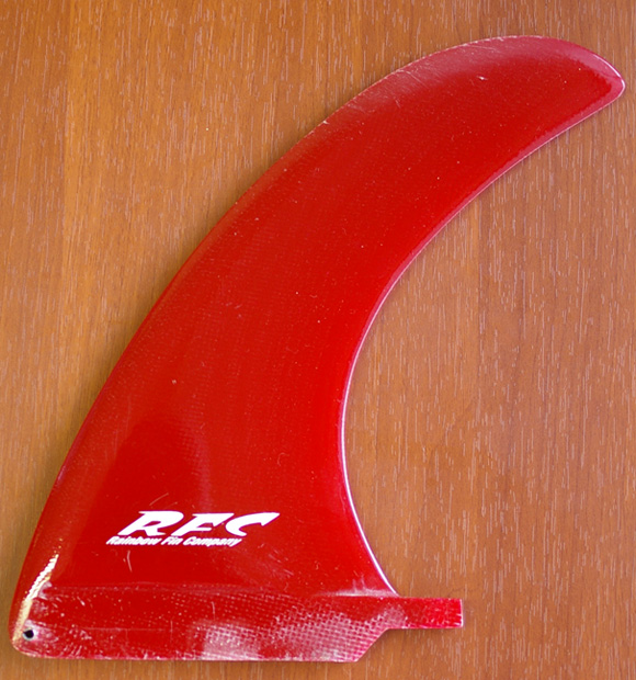 RFC (RAINBOW FIN) 中古センターフィン 8.0 condition bno9629668b