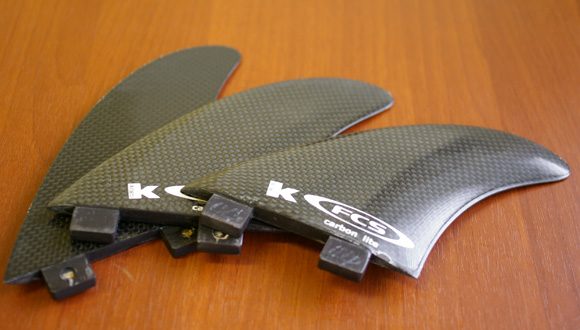 FCS 中古トライフィン K-GRIP カーボンライト bno9629677a