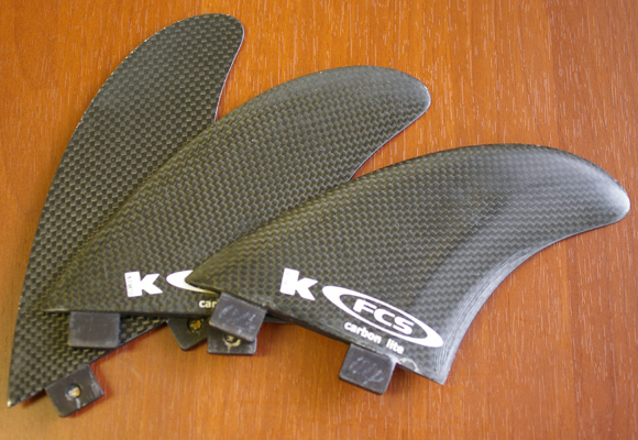 FCS 中古トライフィン K-GRIP カーボンライト detail bno9629677b