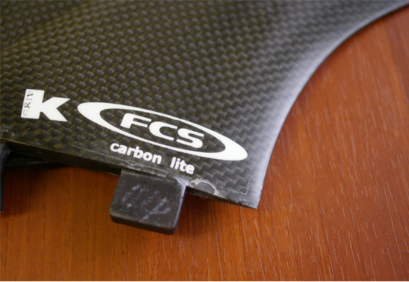 FCS 中古トライフィン K-GRIP カーボンライト condition bno9629677c