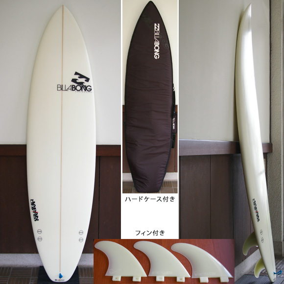 ビギナーにおススメ! Billabong BJ-LIMITED 中古ショートボード 6`6