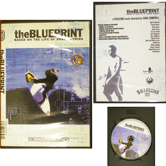 BILLABONG The BLUEPRINT 中古サーフＤＶＤ bno9629706a