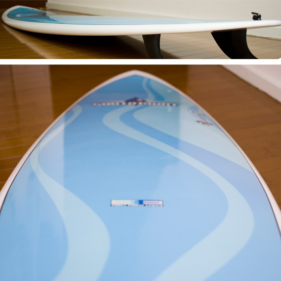 サウスポイント BONGA EPOXY 中古ファンボード 7`6 deck-condition bno9629736c