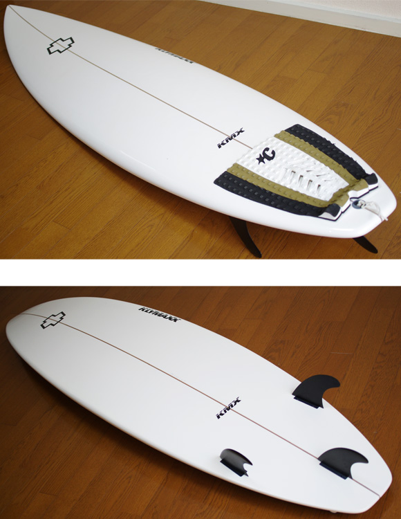 KLYMAXX 中古ショートボード 6`6 deck/bottom-detail bno9629739b