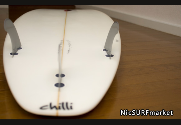 chilli  中古ショートボード 6`3 bottom-design bno9629743im2