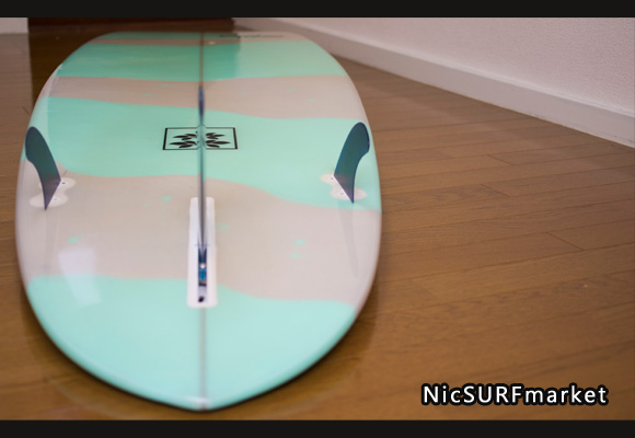 Gaku Surfboard 中古ファンボード 7`6 bottom-design bno9629751im2