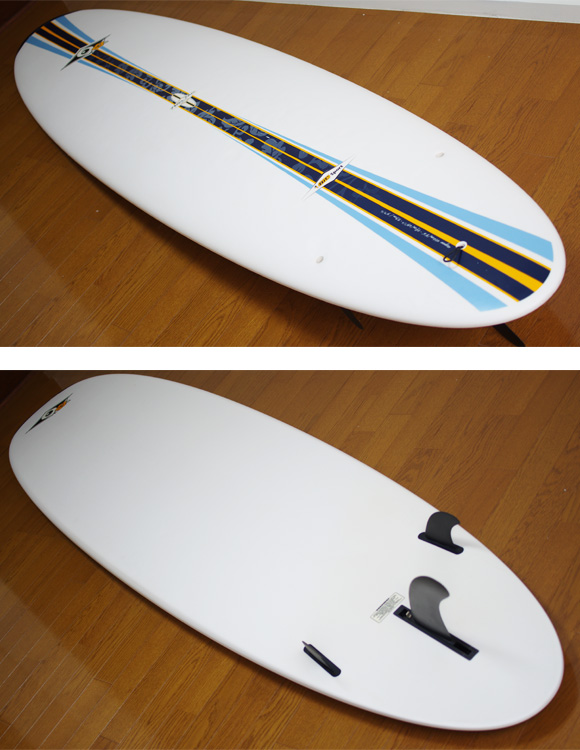 BIC SPORT 中古ファンボード 8`4 deck/bottom-detail bno9629759b