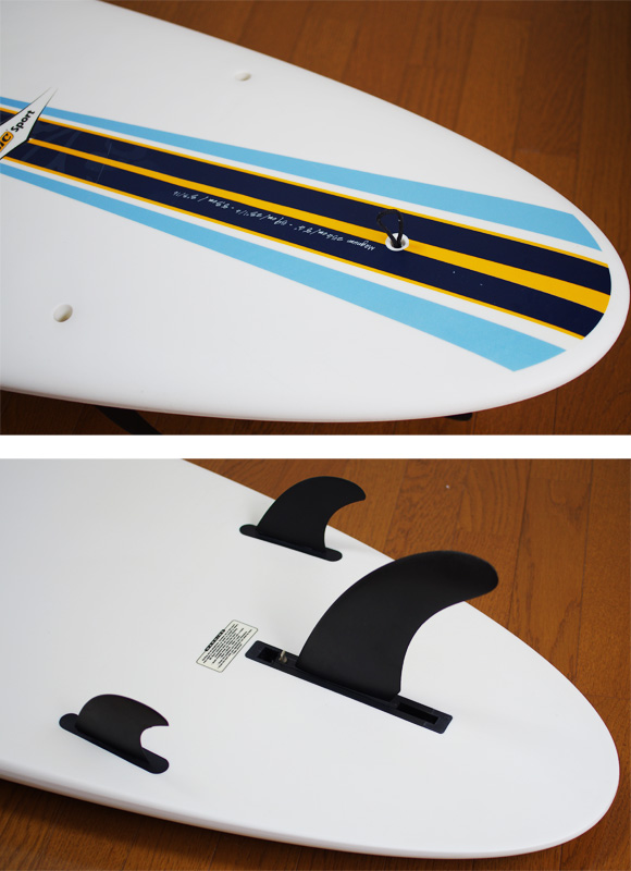 BIC SPORT 中古ファンボード 8`4 fin/tail bno9629759d