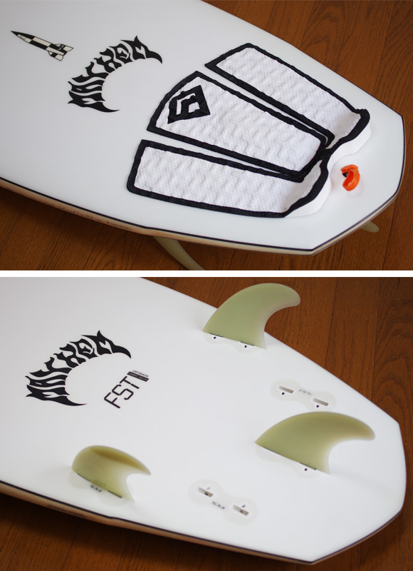 FIREWIRE V2 ROCKET 中古ショートボード 6`0 fin/tail bno9629760d